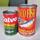 人工添加物のない保存が利く最も健康な缶詰にされたサーディン