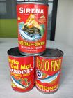 良質の缶詰にされたサーディンの魚3-5部分のベストによって缶詰にされる魚