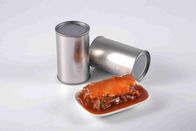 チリ ペッパーのないトマト ソースの商標の大西洋のサバによって缶詰にされる魚