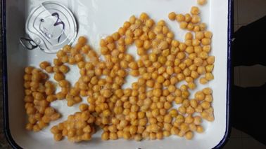塩水のおいしい缶詰にされたひよこ豆容易な開いた錫3年の保存性の425g、567g、800g