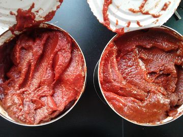 一流の缶詰トマトペースト 蒸気処理タイプ