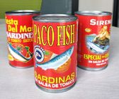 缶詰食品の缶詰にされた魚はトマト ソース/オイル/塩水155G 425Gのサーディン/マグロ/サバを缶詰にしました