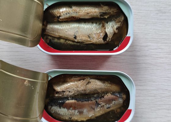 お客様のニーズに合わせた、最高級の缶詰魚介類イワシ缶詰