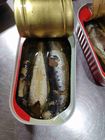 FDAの塩は125gオイルのクラブによって缶詰にされたサーディンの魚を詰めた