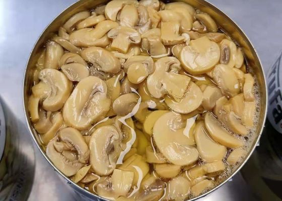 HACCPは塩水のシャンピニオンのきのこ2840gを缶詰にした