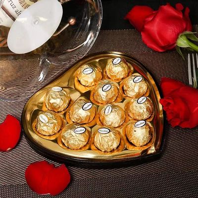 T.12 HEART Wafer Coat Sweet Chocolate 132g for Retailer
