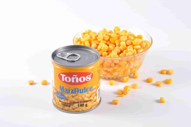 お客様の要件に合わせた缶詰包装材料入りイエローコーン