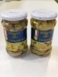 100%の新しい材料によって缶詰にされたシャンピニオンのきのこの容易な開いたふた200gは重量を流出させました