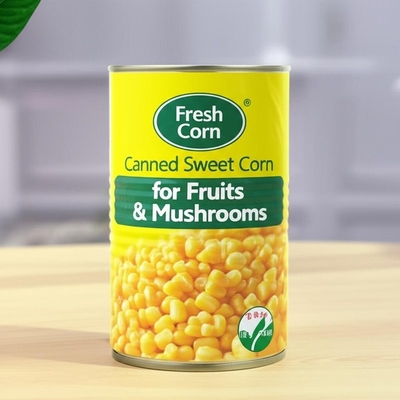 USA Origin Canned Sweet Corn with Easy Open Lids and 1800g Drained Weight
